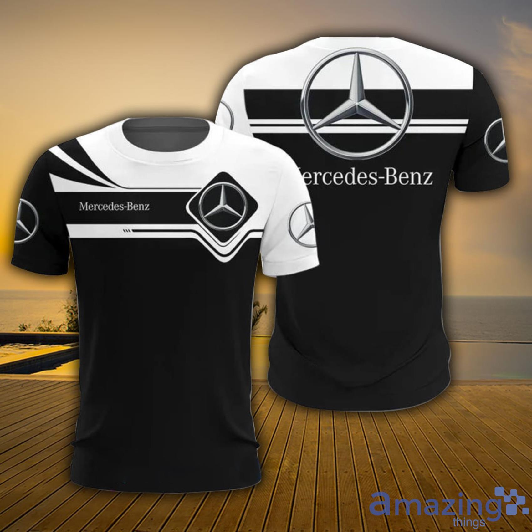 Mercedes Benz AOP Full Print Hoodie, T-Shirt Product Photo 1