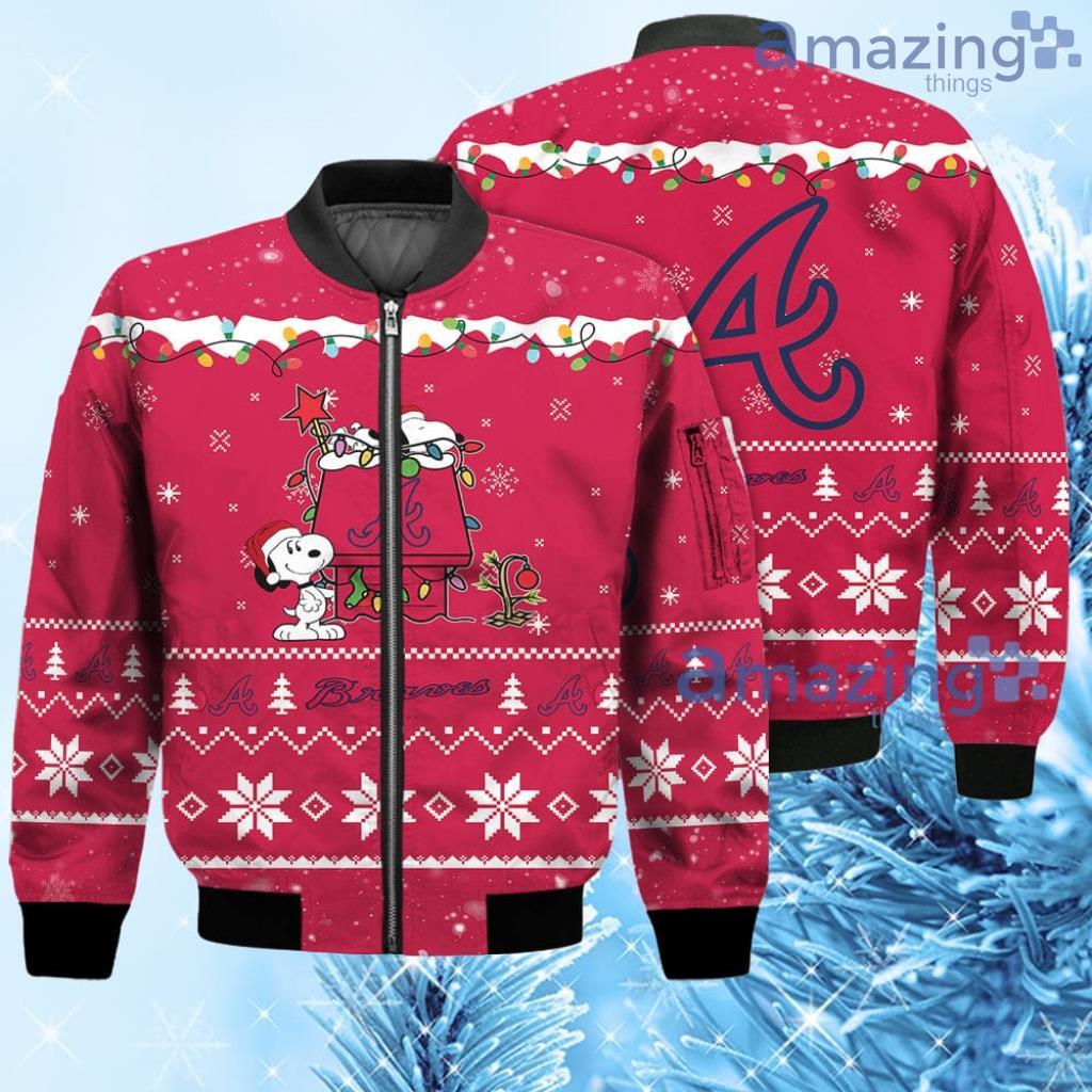 Merry Christmas Season Atlanta Braves Snoopy 3D Bomer - Merry Christmas Season Atlanta Braves Snoopy 3D Bomer Merry Christmas Season Atlanta Braves Snoopy 3D Bomer - Merry Christmas Season Atlanta Braves Snoopy 3D Bomer