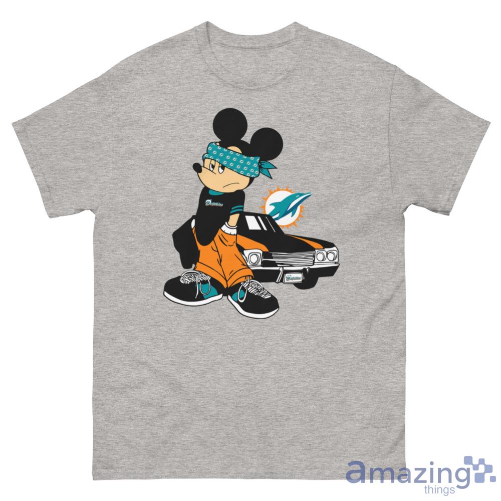 I Love The Dolphins Mickey Mouse Miami Dolphins T-Shirt - T-shirts