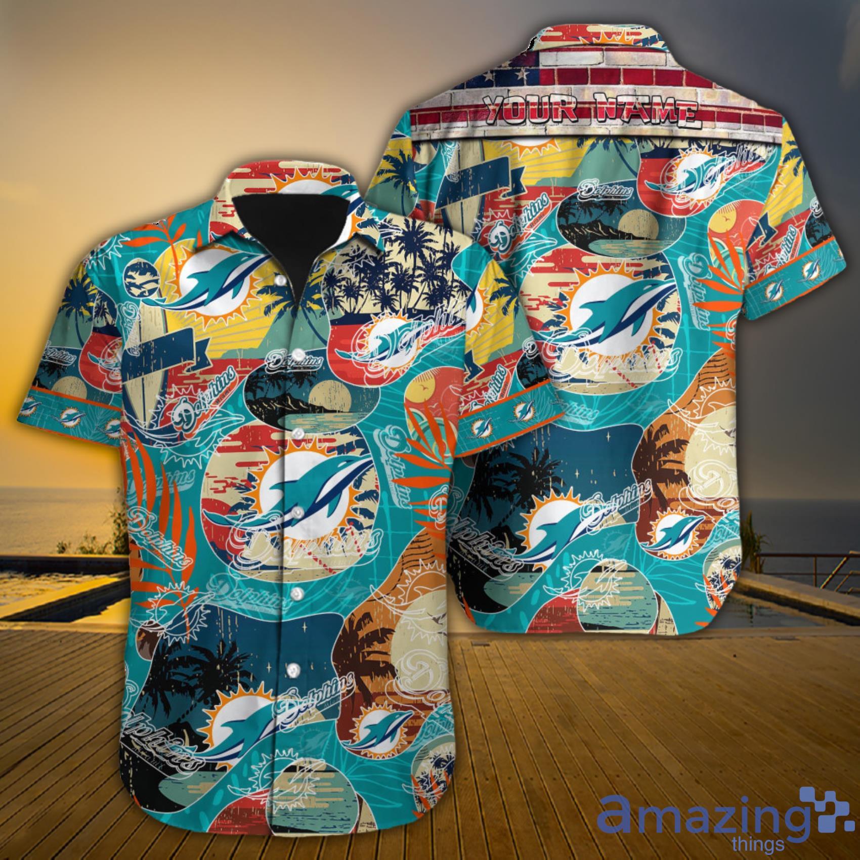 Miami Dolphins 2023 Hawaiian Shirt & Short