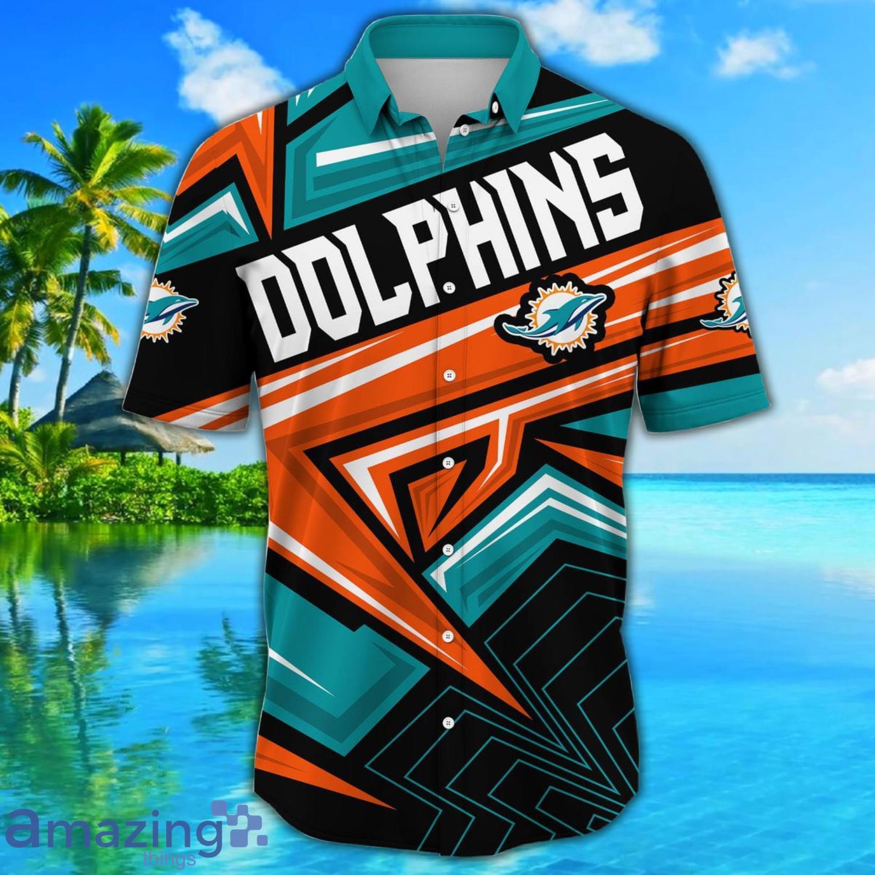 Miami Dolphins NFL & Short American Hawaiian Shirt – Teepital – Everyday  New Aesthetic Designs