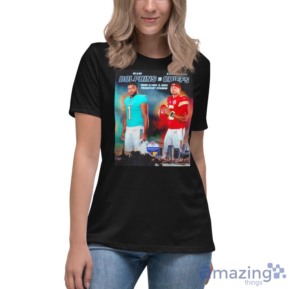 Miami Dolphins Vs Kansas City Frankfurt Games 2023 Trending T-Shirt For Men  And Women