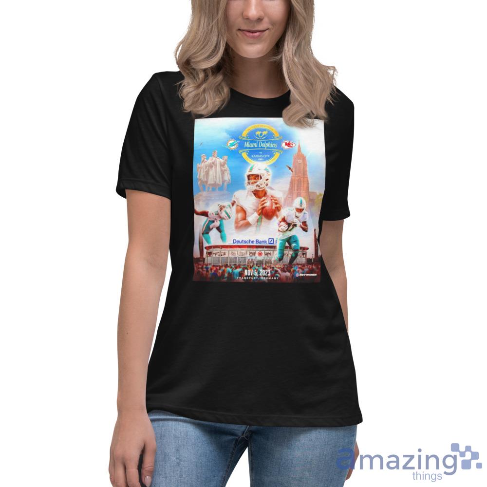 Miami Dolphins Vs Kansas City Were Going To Germany Trending T-Shirt For  Men And Women