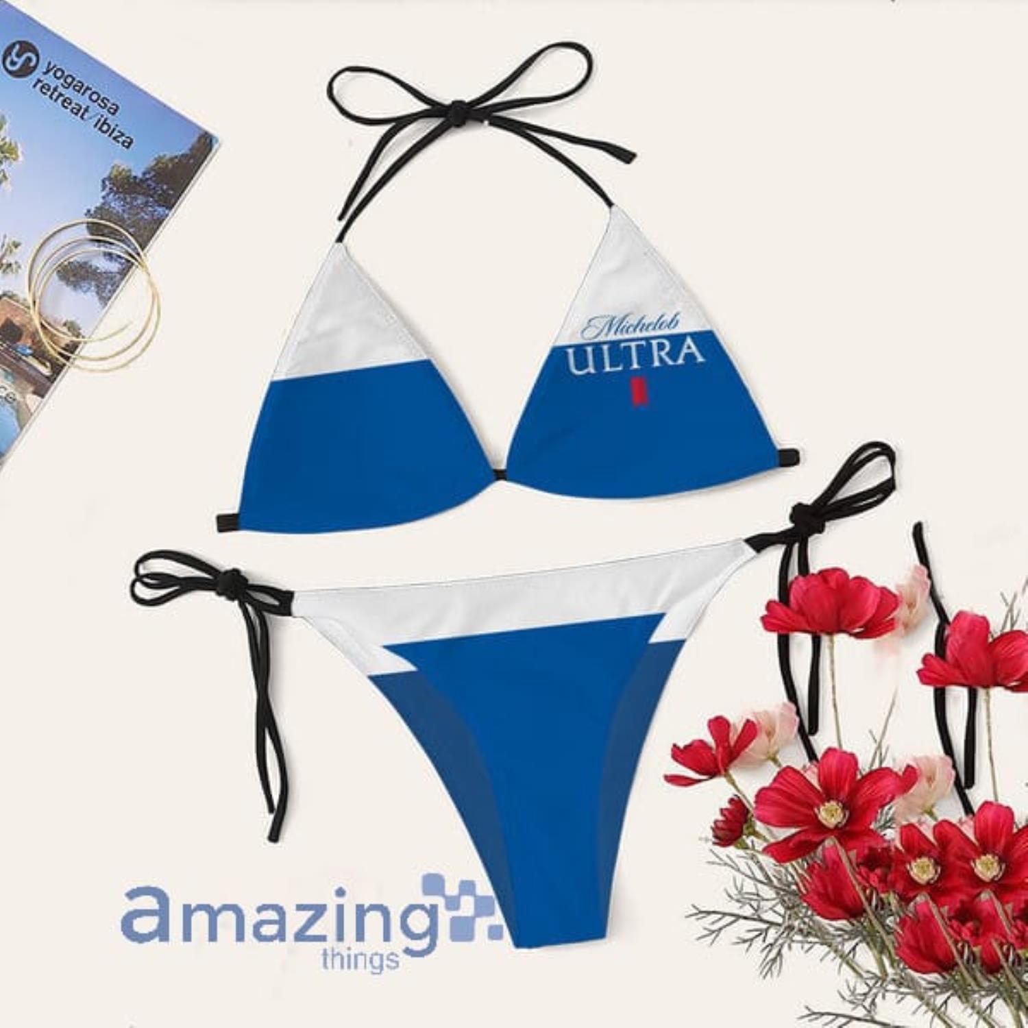 Michelob ULTRA Aloha String Bikini Swimsuit Summer Gift Product Photo 1
