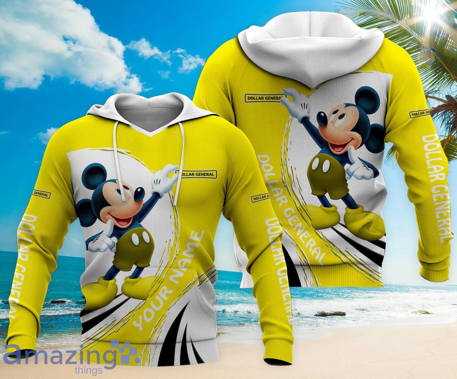 Mickey And Dollar General Mickey Lover 3D All Over Printed Hoodie Zip Hoodie Product Photo 1