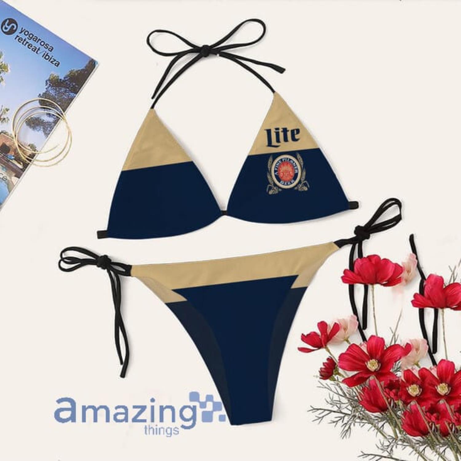 Dallas Cowboys Women's Bikini Set 2 Piece Summer Beach Cross Swimwear Suit  Gift