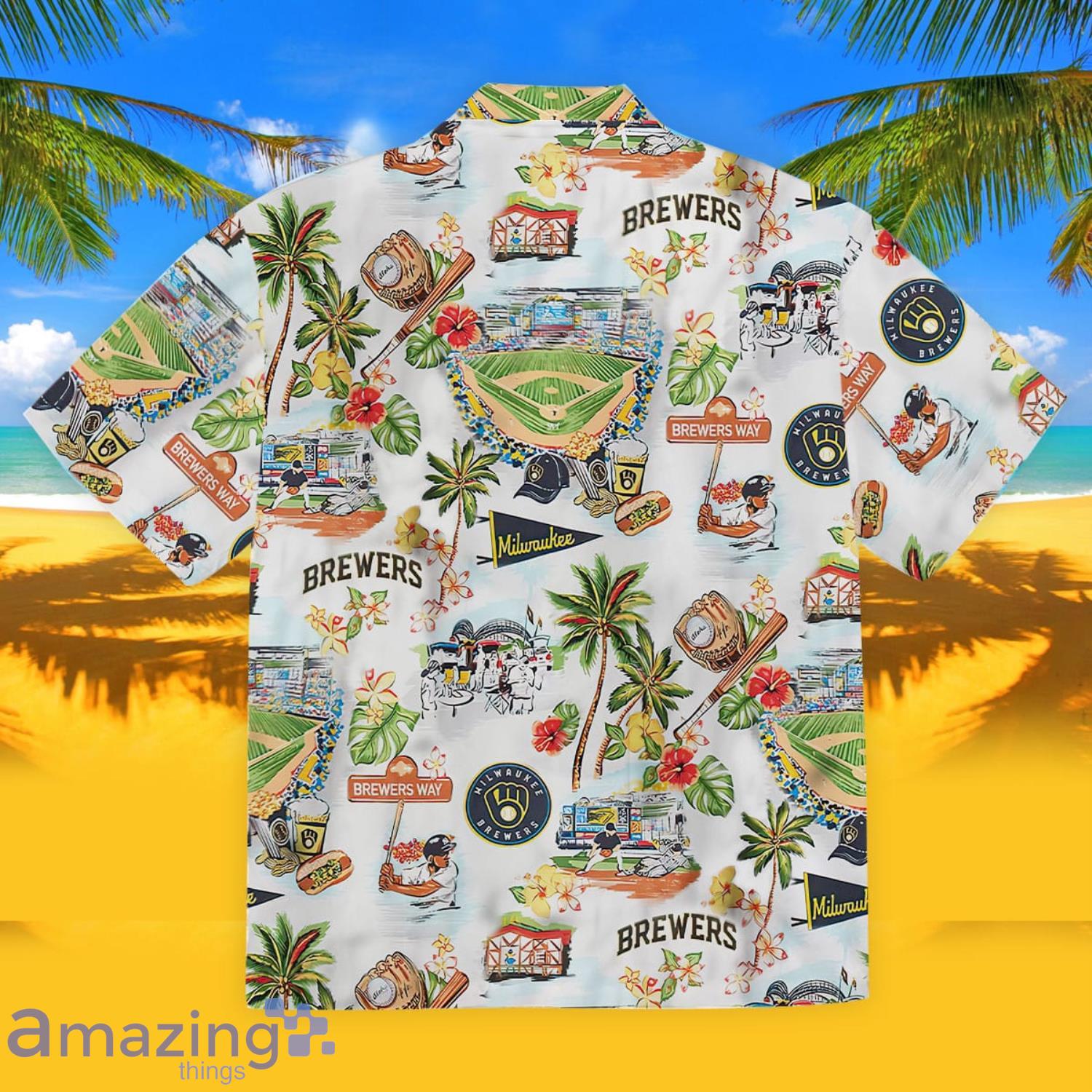 Milwaukee Brewers 2022 Reyn Spooner Hawaiian Shirt