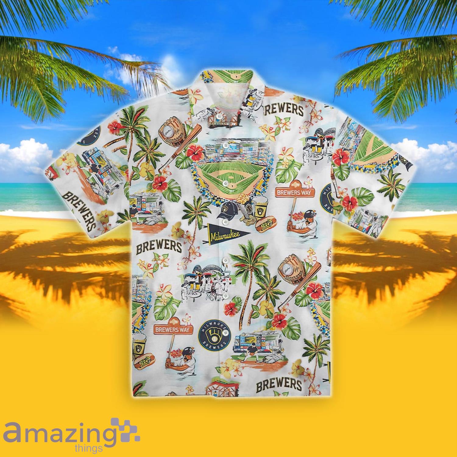 Milwaukee Brewers 2022 Reyn Spooner Hawaiian Shirt