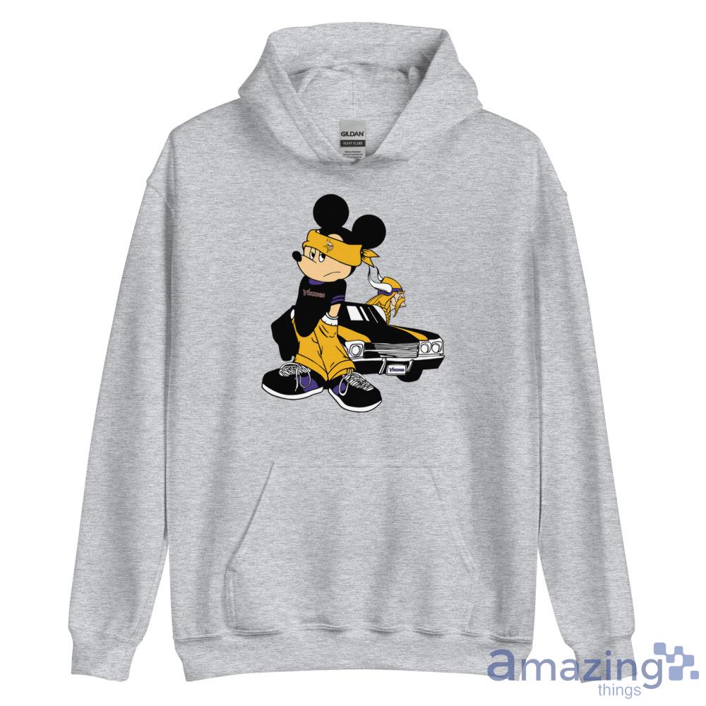 Minnesota Vikings Mickey Mouse New 3D Hoodie For Men And Women