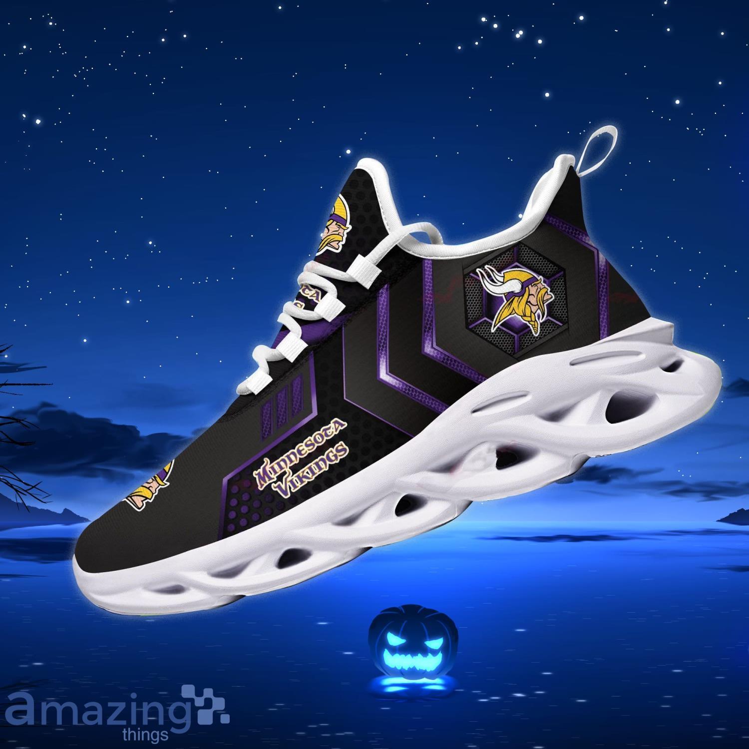 Minnesota Vikings Casual 3D Max Soul Shoes Running Shoes For Men And Women