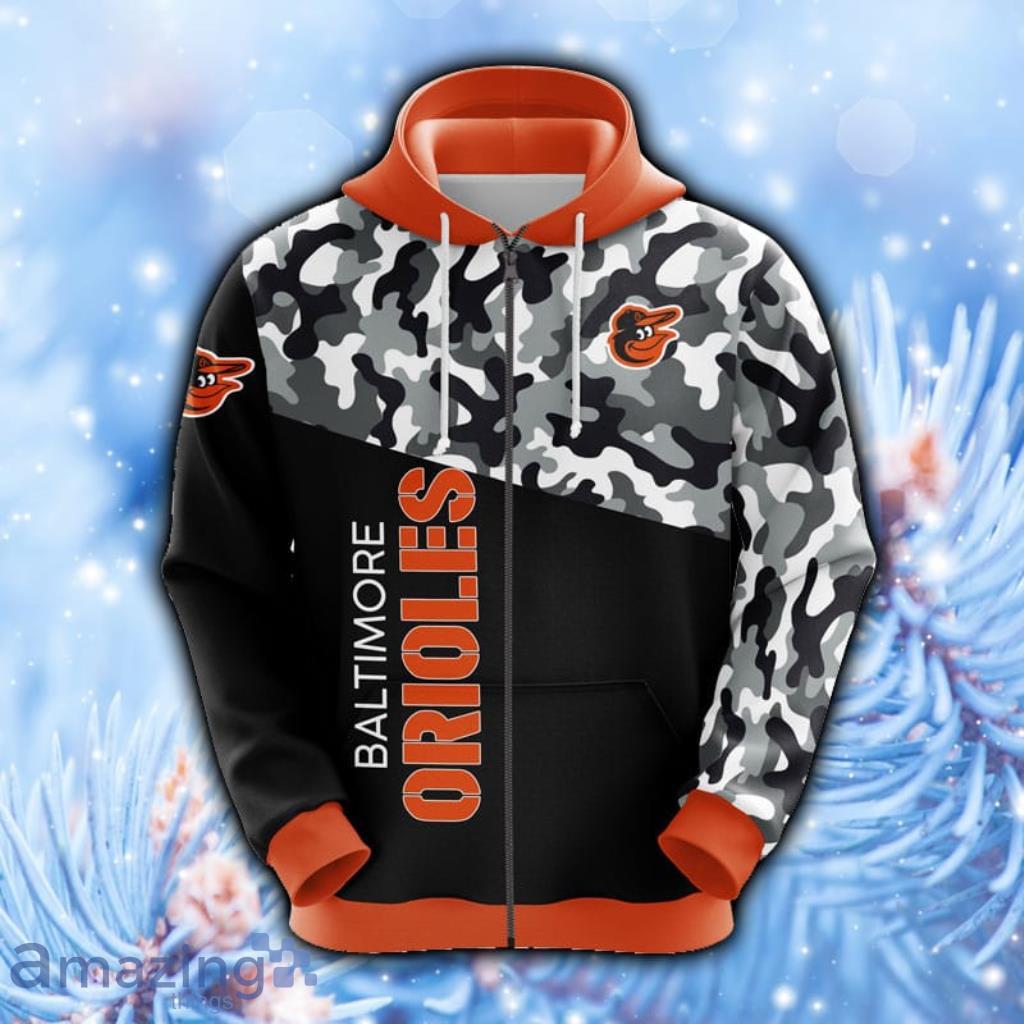 Stream MLB Baltimore Orioles Mix Jersey Personalized Hoodie by