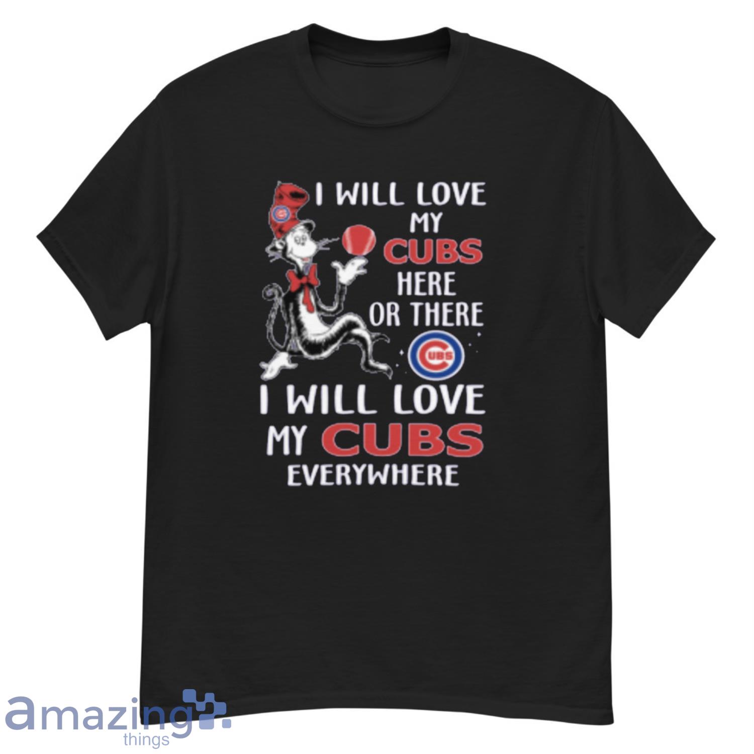 Custom Unisex T-shirt "LOVE MY CHICAGO CUBS - BASEBALL"