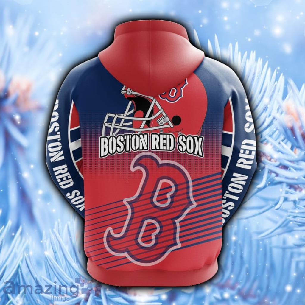 Boston Red Sox MLB Unisex 3D Hoodie Zip Hoodie For Men And Women