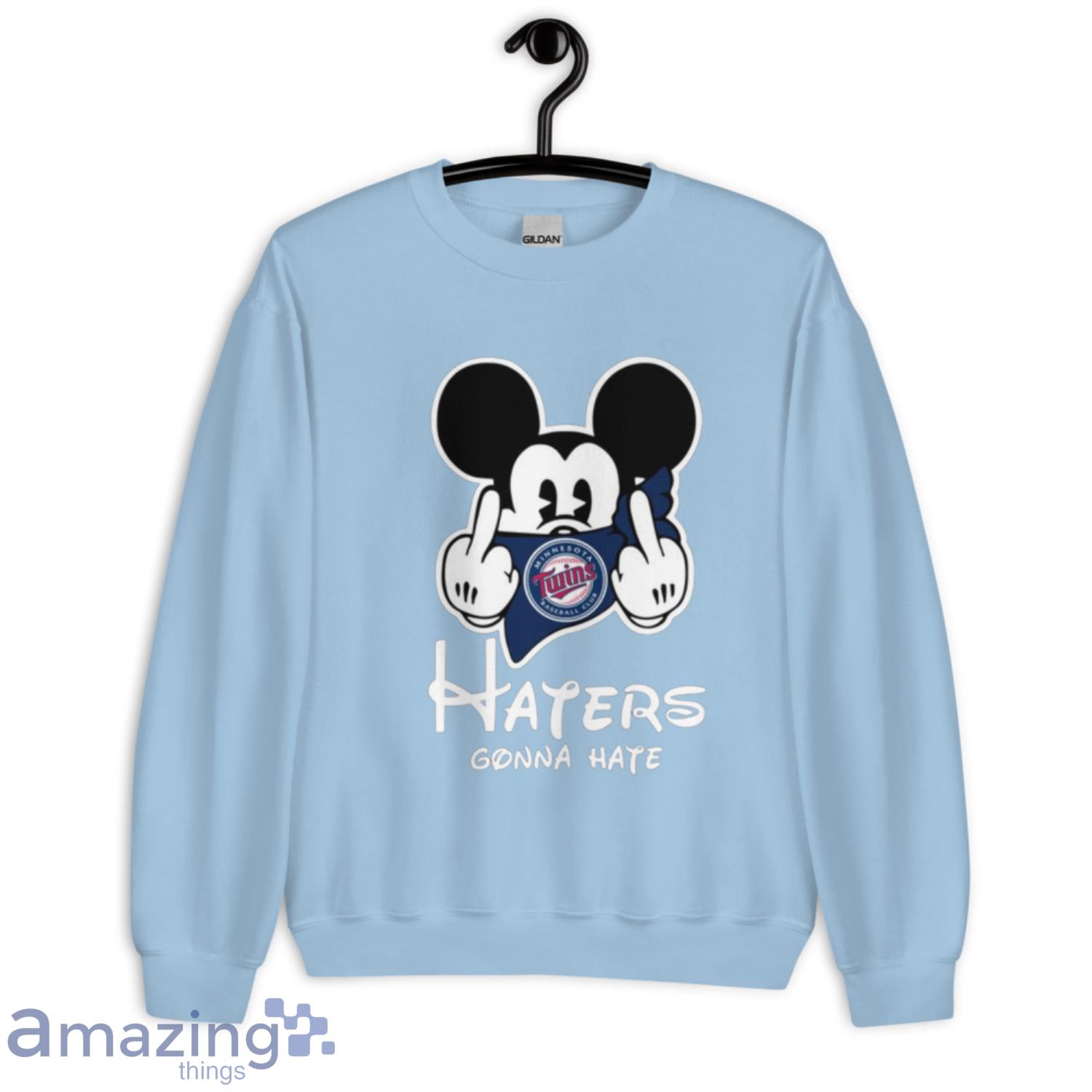 MLB Minnesota Twins Gonna Hate Mickey Mouse Disney Baseball T-Shirt Sweatshirt  Hoodie