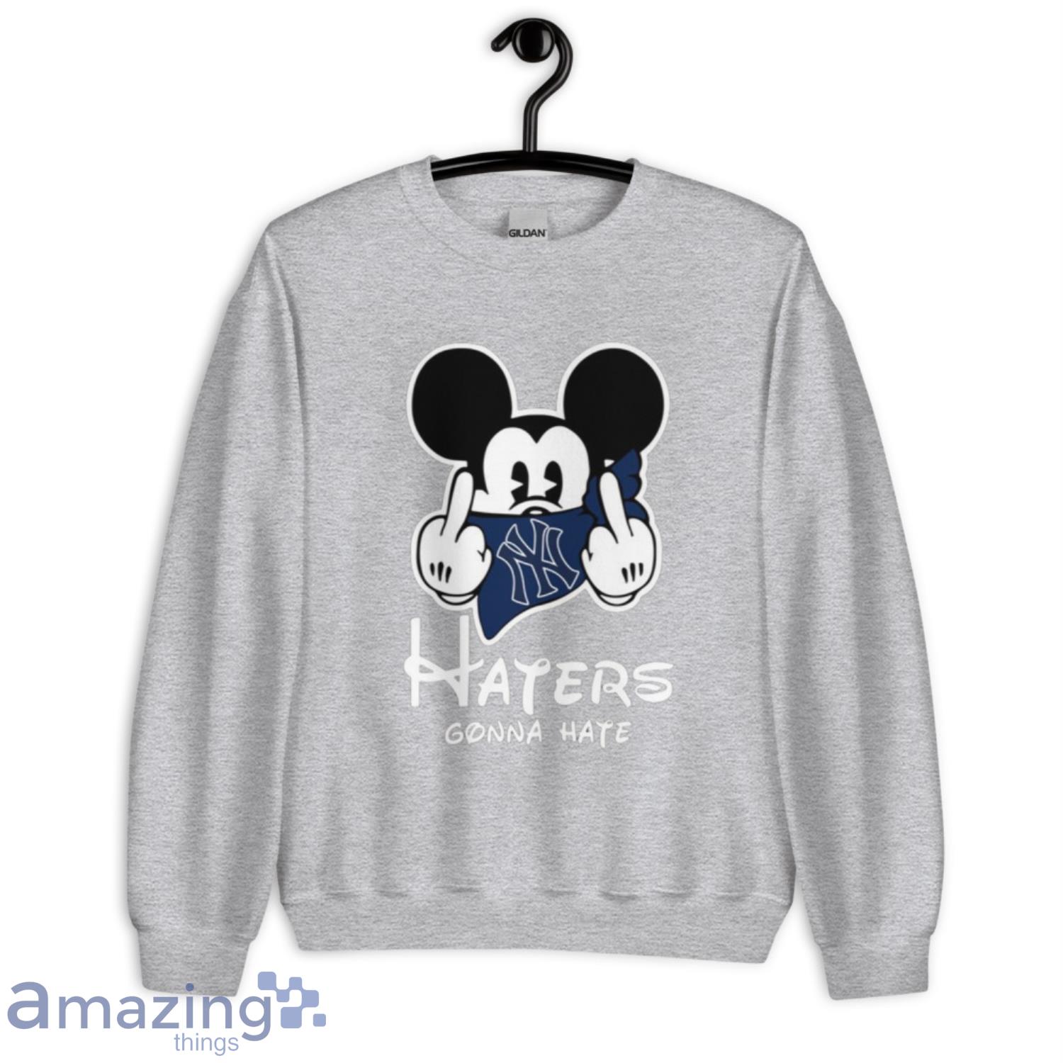 Mickey mouse new york yankees logo shirt, hoodie, sweater, long