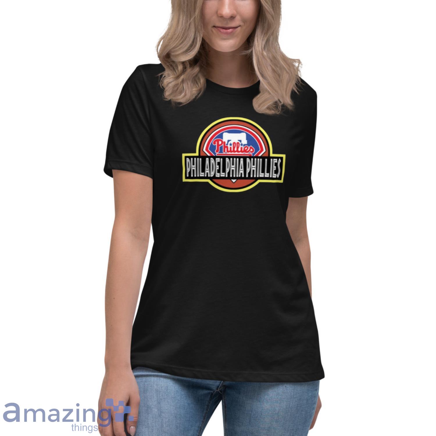 MLB Philadelphia Phillies Ladies V-Neck T-Shirt