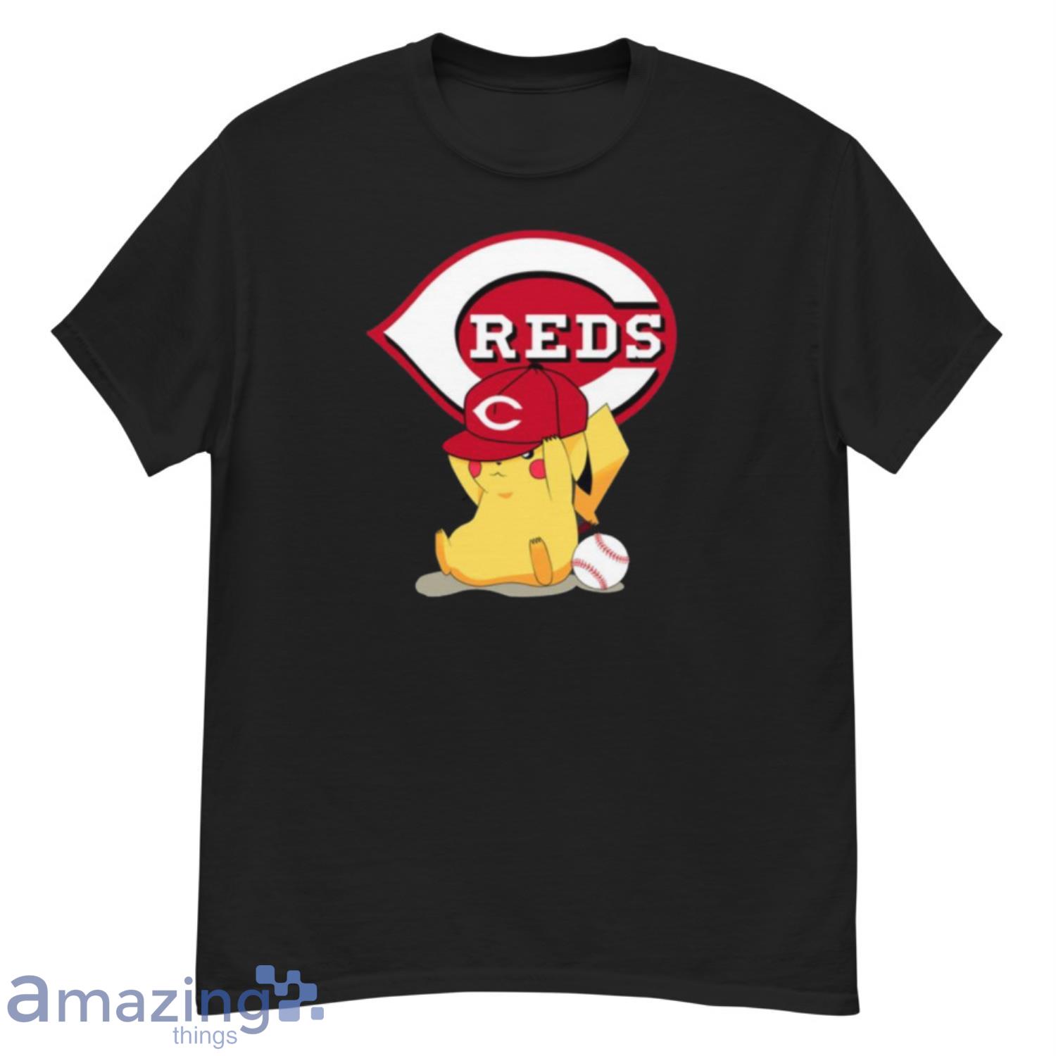 Cincinnati Reds Jersey Feel Short Sleeve V Neck T Shirt Baseball