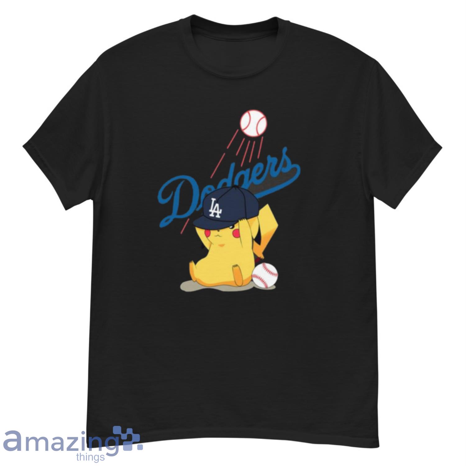 MLB Pikachu Baseball Sports Los Angeles Dodgers Hoodie