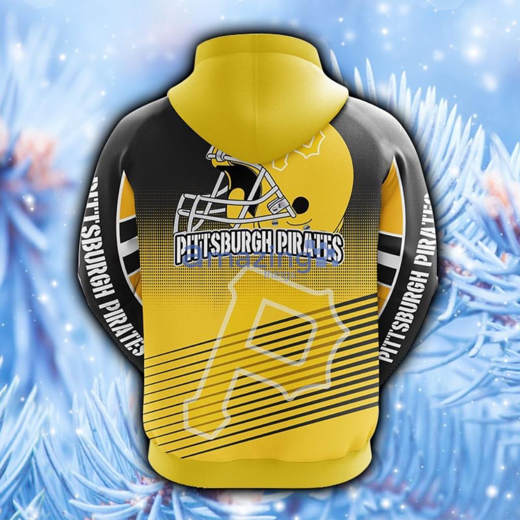 MLB Pittsburgh Pirates Yellow Unisex Hoodie, Zip Hoodie 3D All Over Print image MLB Pittsburgh Pirates Yellow Unisex Hoodie, Zip Hoodie 3D All Over Print - 2
