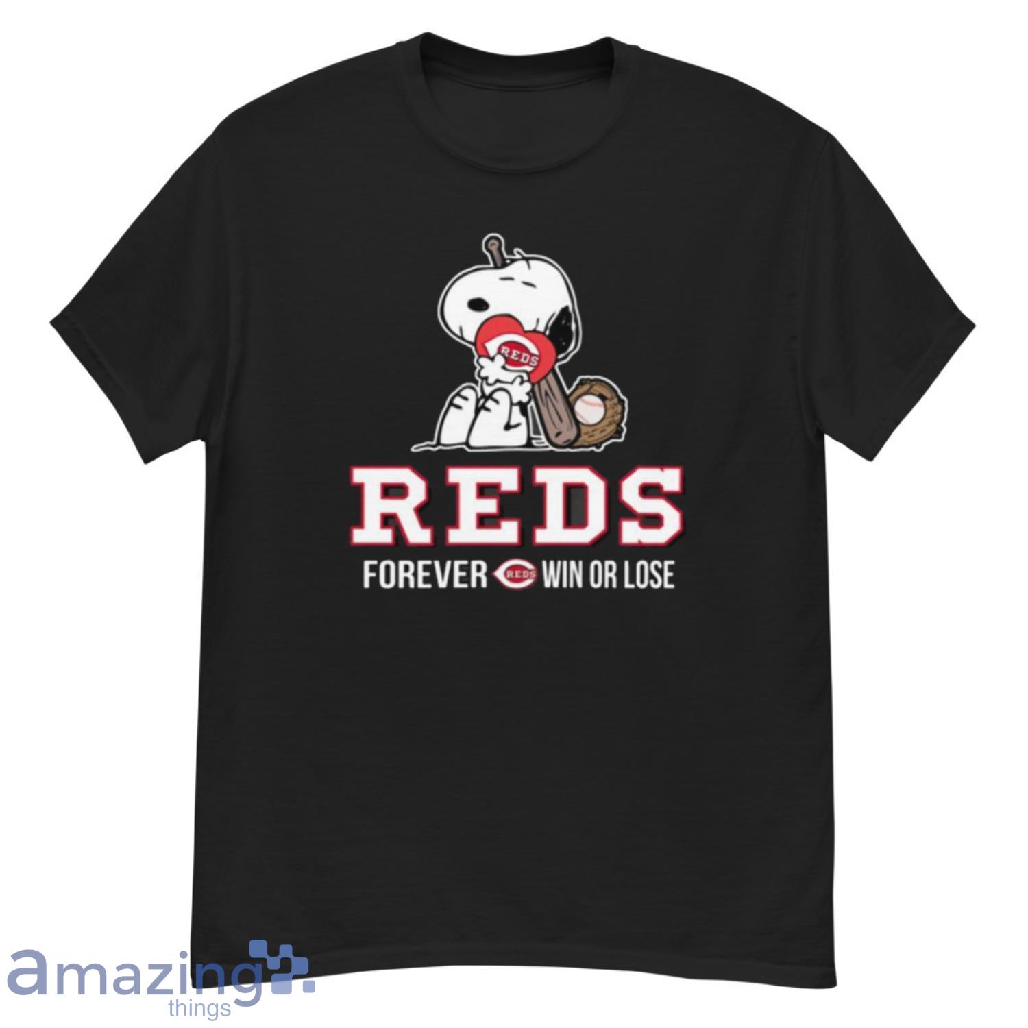 Peanuts characters Cincinnati Reds shirt, hoodie, sweater and v-neck t-shirt