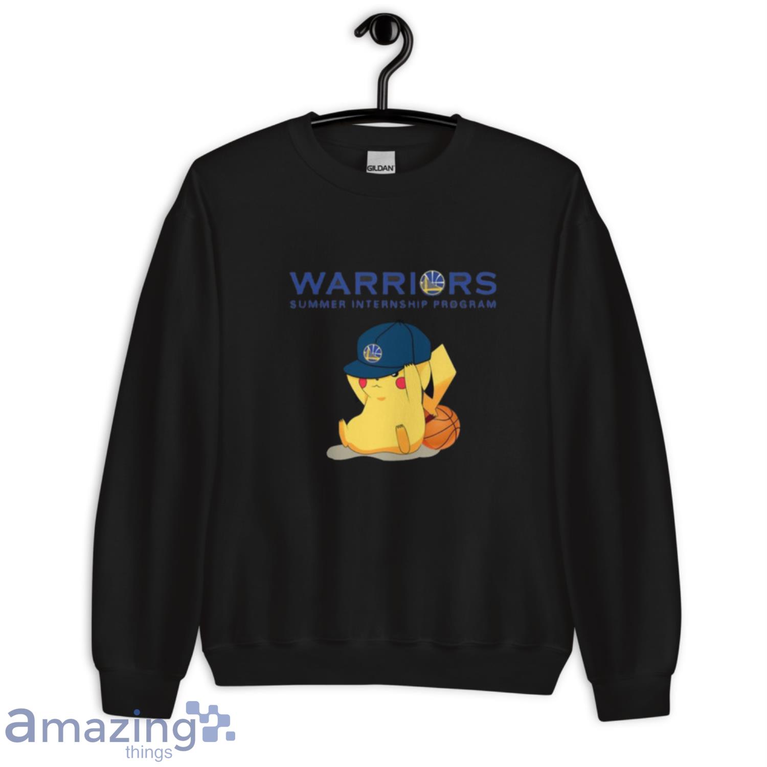 Youth Golden State Warriors Blue Game On Short Sleeve Pullover Hoodie  T-Shirt