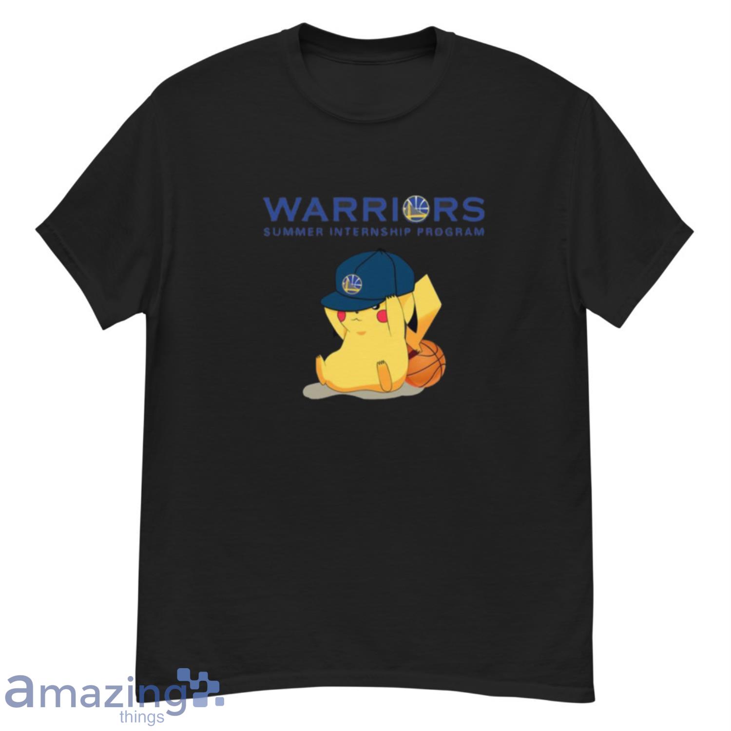 NBA Pikachu Basketball Sports Golden State Warriors T Shirt - G500 Men’s Classic T-Shirt