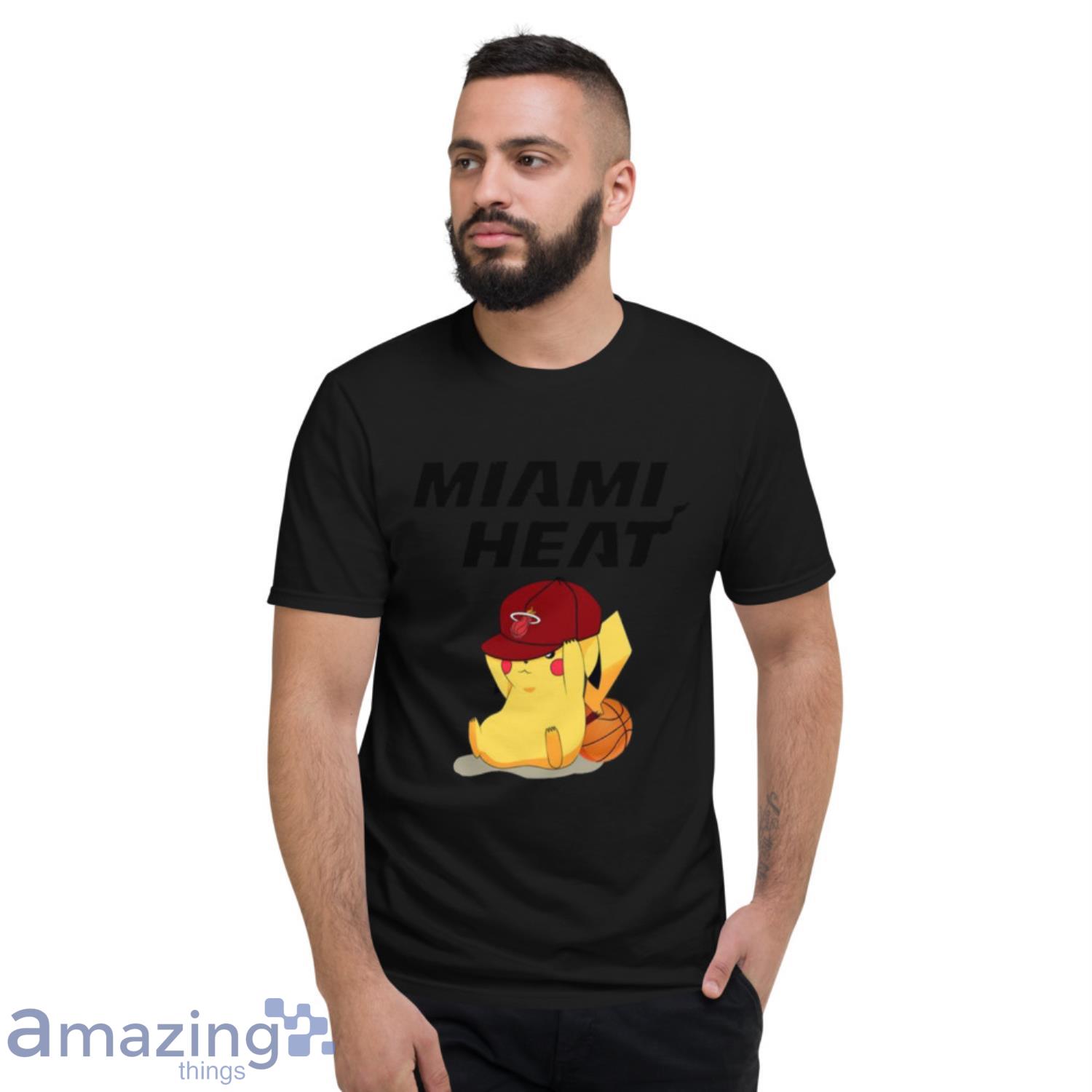 NBA Pikachu Basketball Sports Miami Heat Youth T-Shirt