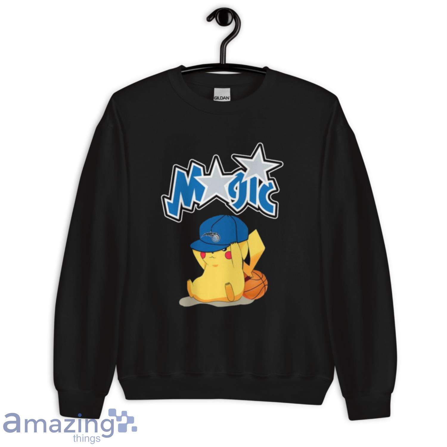NBA Pikachu Basketball Sports Orlando Magic T Shirt image NBA Pikachu Basketball Sports Orlando Magic T Shirt - Unisex Crewneck Sweatshirt