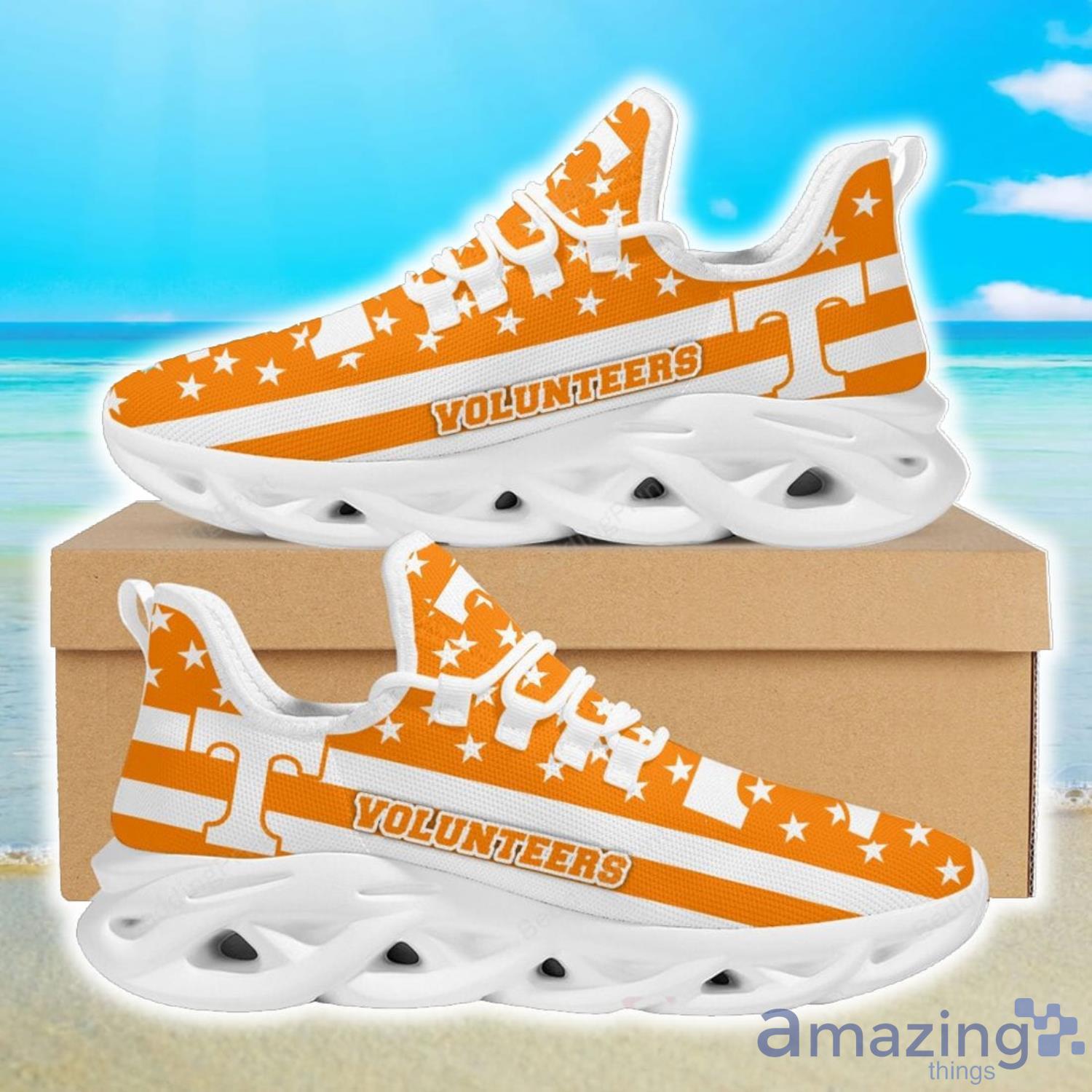 NCAA Tennessee Volunteers AOP Print Max Soul Shoes For Fans Product Photo 1