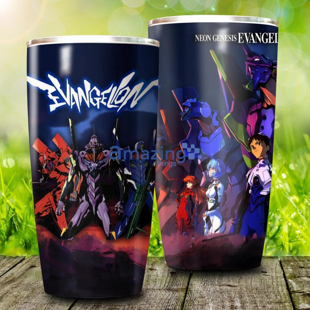 Neon Genesis Evangelion Anime Manga Insulated Stainless Steel Tumbler - Neon Genesis Evangelion Anime Manga Insulated Stainless Steel Tumbler