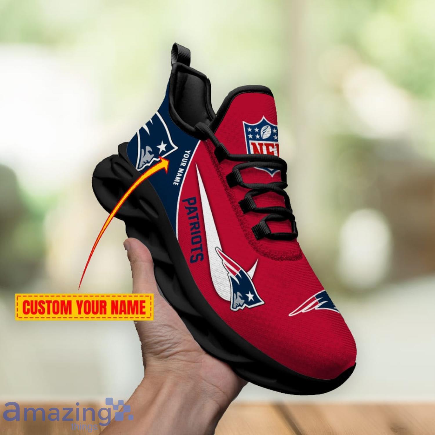 Custom store patriots shoes