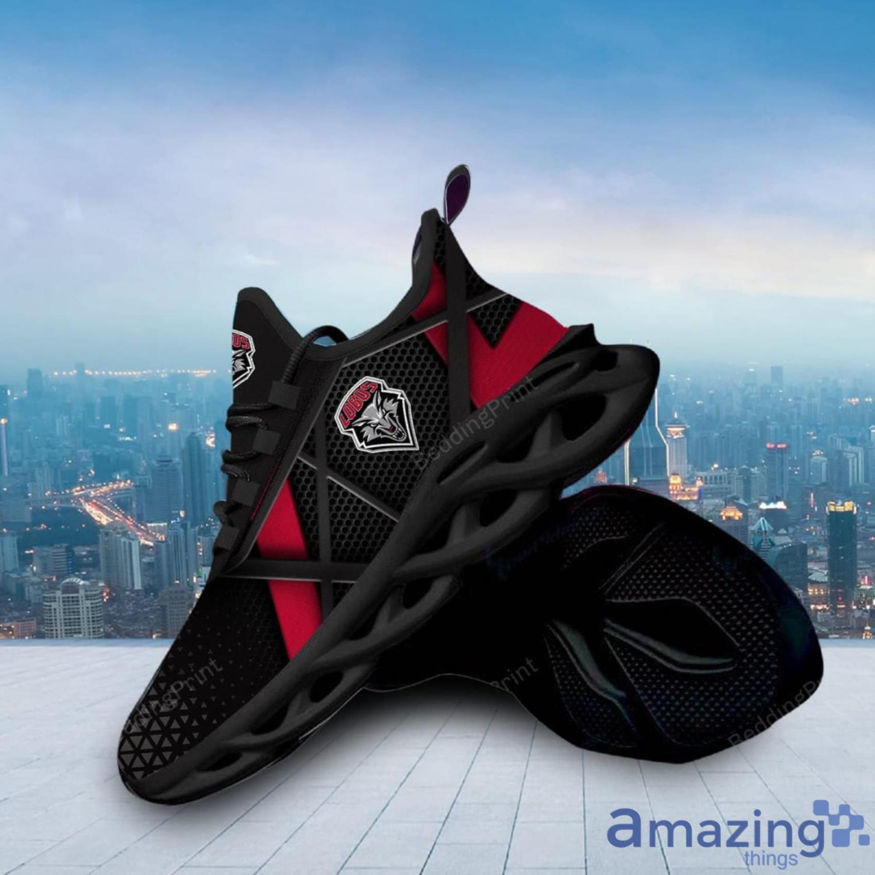 New Mexico Lobos NCAA AOP Print Max Soul Shoes For Men And Women Product Photo 1