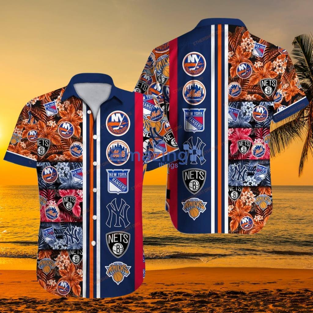 New York Islanders New York Mets New York Rangers New York Yankees New York  Nets New York Knicks Hawaii Shirt
