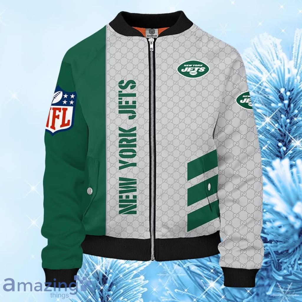 New York Jets NFL Green Unisex Bomber Jacket 3D