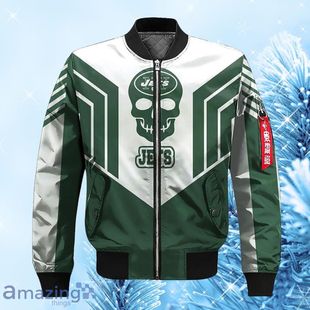 New York Jets NFL Green Bomber Jacket 3D