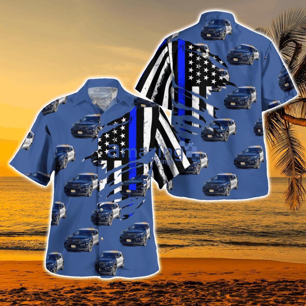 Newton, New Jersey, Newton Police Department Hawaiian Shirt - Newton, New Jersey, Newton Police Department Hawaiian Shirt