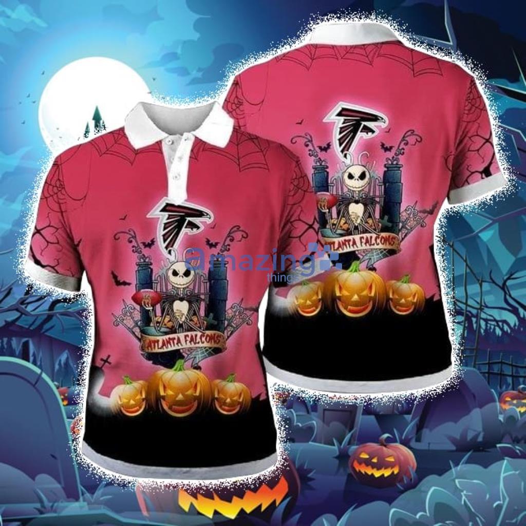 NFL Atlanta Falcons Halloween Polo Shirt - NFL Atlanta Falcons Halloween Polo Shirt