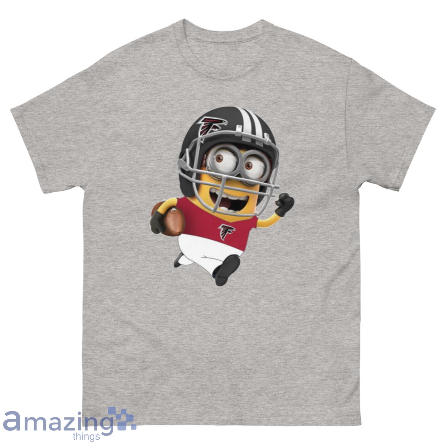 NFL Atlanta Falcons Minions Disney Football Sports T-Shirt Sweatshirt Hoodie - 500 Men’s Classic Tee Gildan-1
