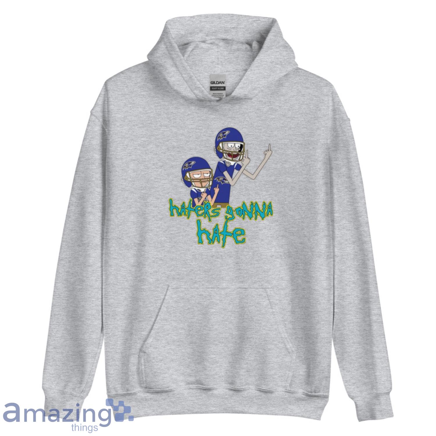 Baltimore Ravens Youth Gray Hooded Sweatshirt