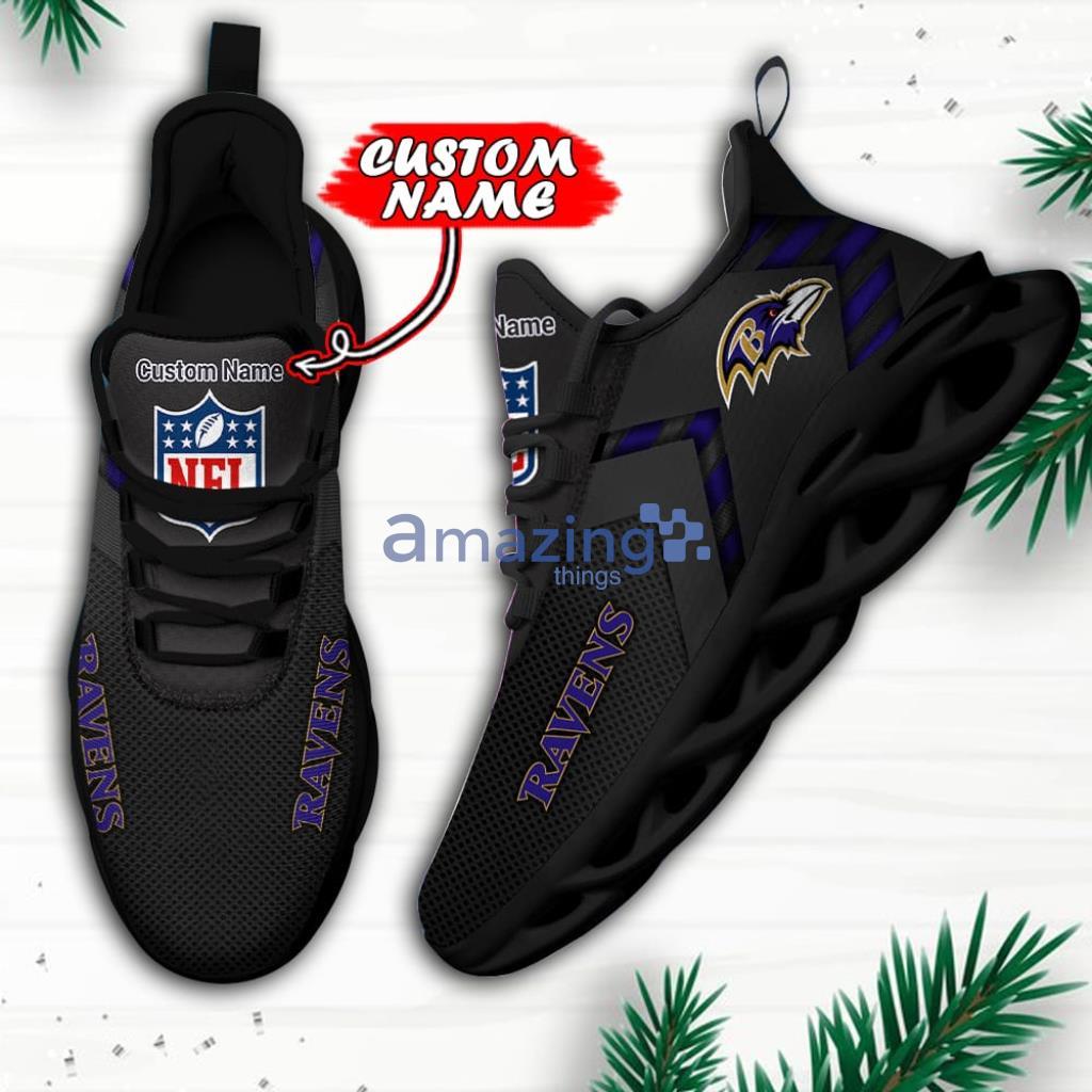 NFL Baltimore Ravens Personalized Max Soul Shoes Sneaker Perpect Gift For Fans - 6