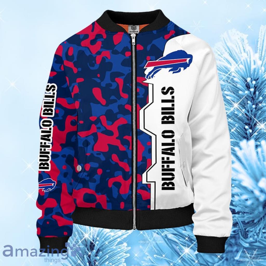 NFL Buffalo Bills Blue Unisex Bomber Jacket 3D