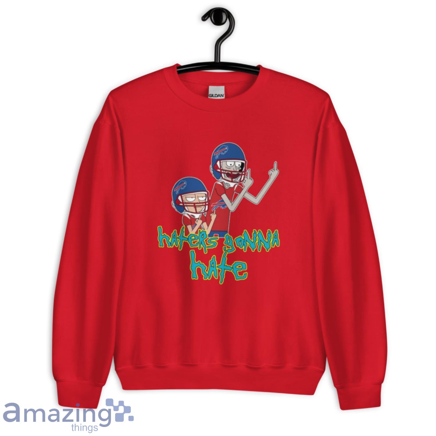 Buffalo Bills wearing Santa hat Christmas lights shirt, hoodie, sweater,  longsleeve and V-neck T-shirt