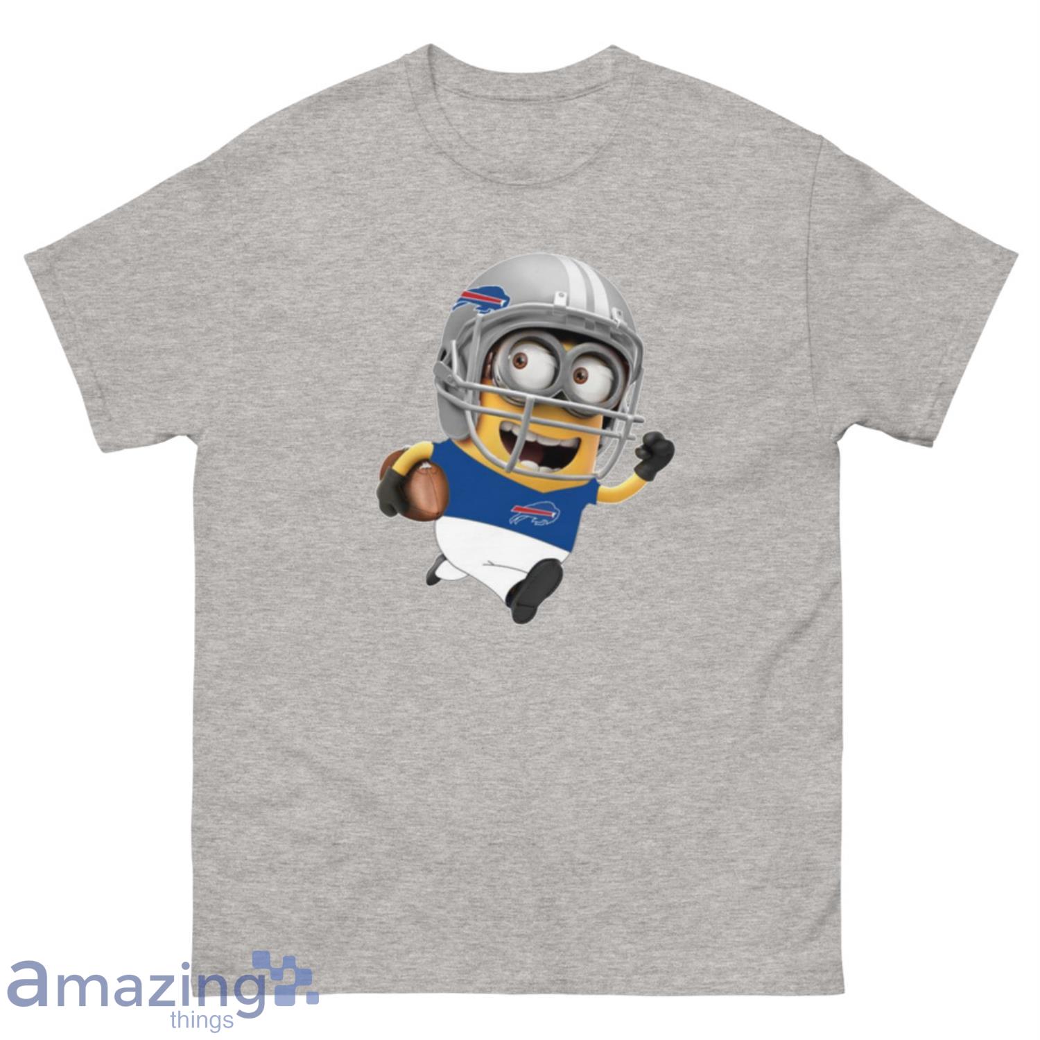 NFL Buffalo Bills Minions Disney Football Sports T-Shirt Sweatshirt Hoodie - 500 Men’s Classic Tee Gildan-1