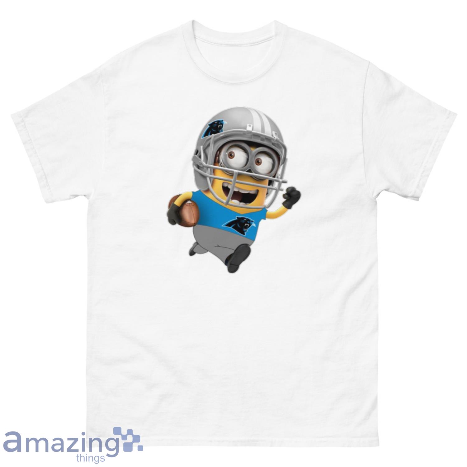 NFL Carolina Panthers Minions Disney Football Sports T-Shirt Sweatshirt Hoodie - 500 Men’s Classic Tee Gildan-2