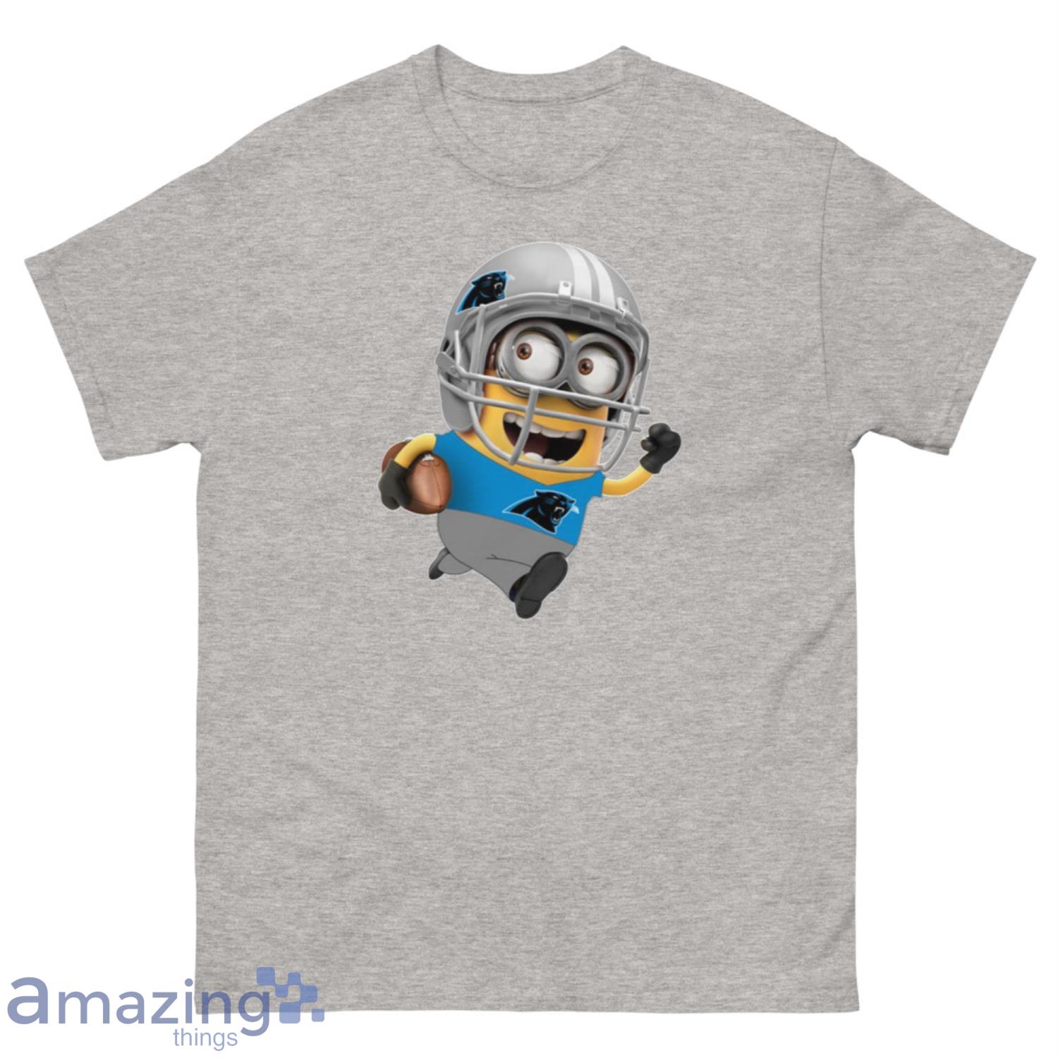 NFL Carolina Panthers Minions Disney Football Sports T-Shirt Sweatshirt Hoodie - 500 Men’s Classic Tee Gildan-1