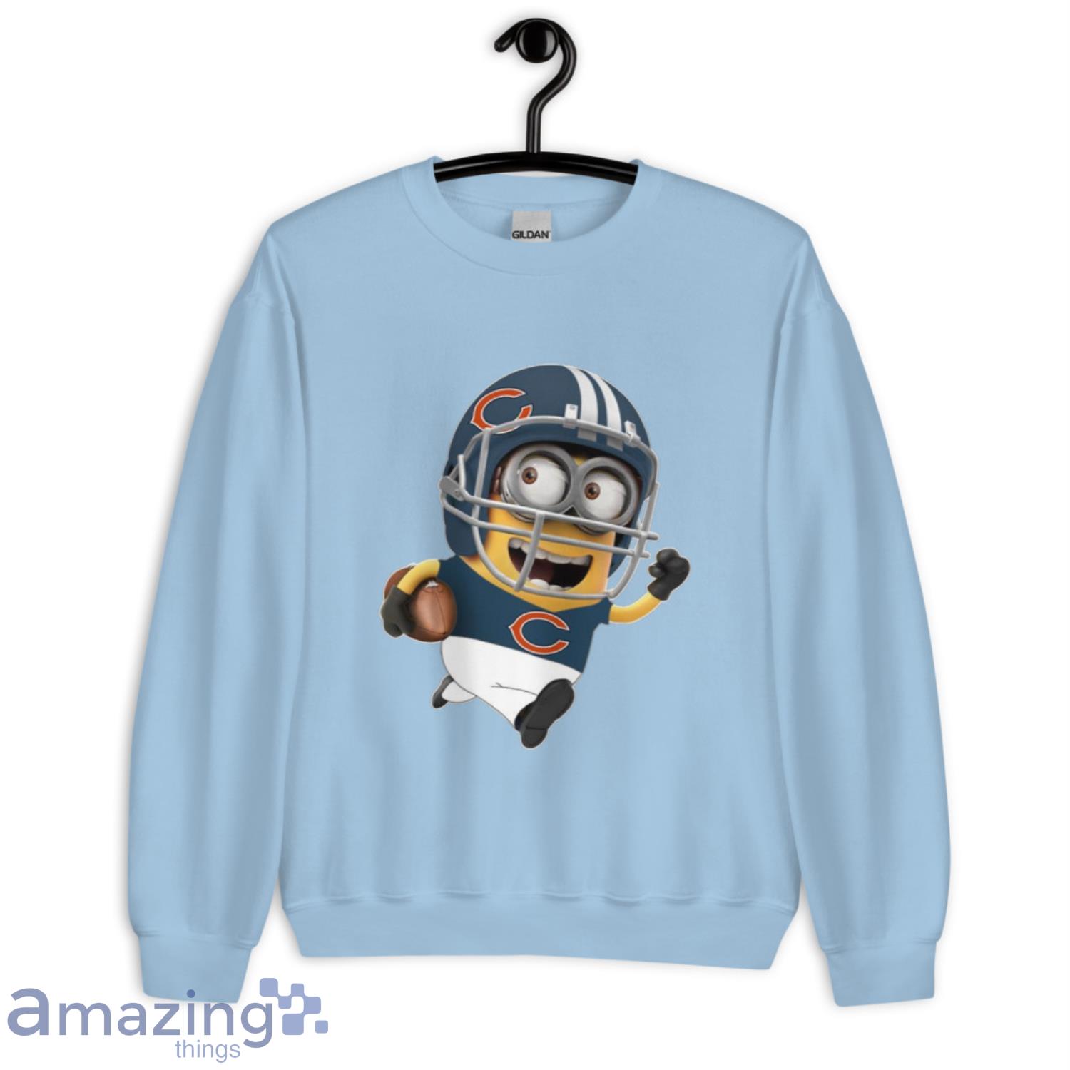 NFL Apparel Women's Chicago Bears Blue Crewneck Sweater Size