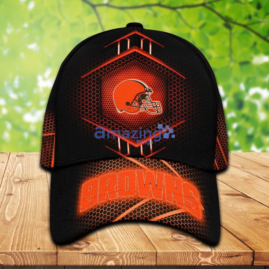 NFL Cleveland Browns Cap 3D All Over Print For Fans - 1