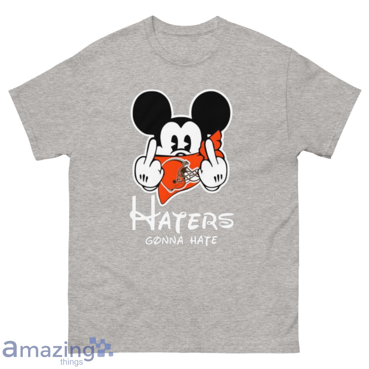 Cleveland Browns Graphic Tees 3D Unbelievable Mickey Cleveland