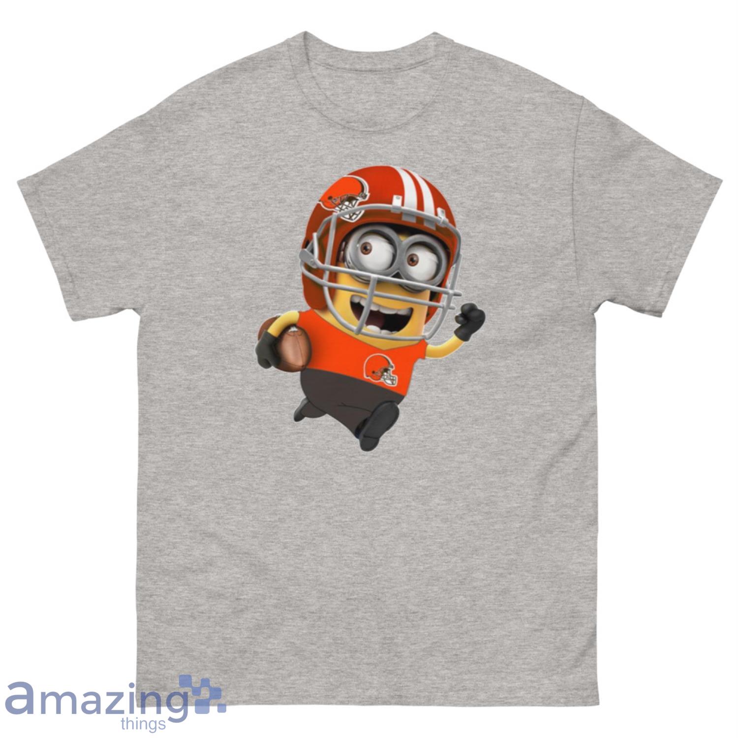 NFL Cleveland Browns Minions Disney Football Sports T-Shirt Sweatshirt  Hoodie