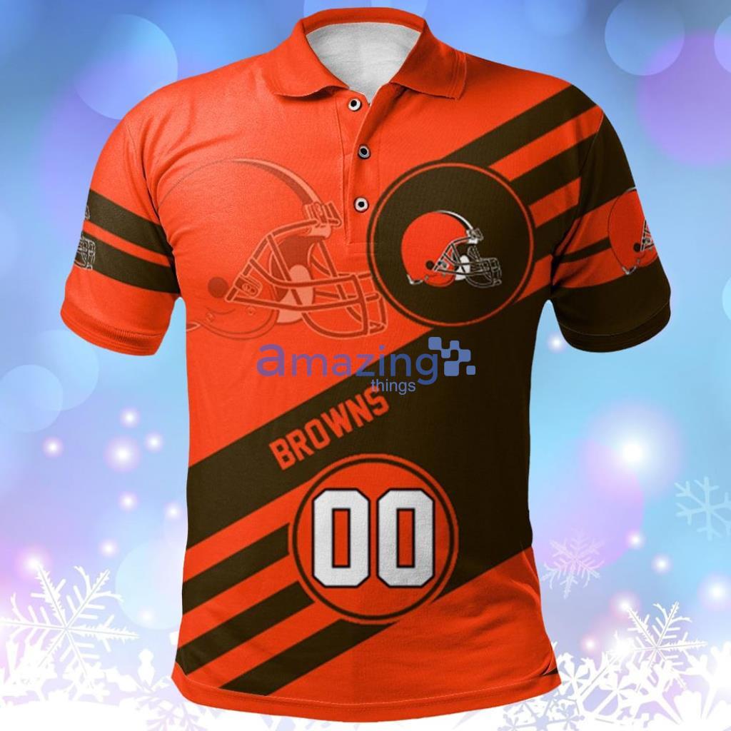 cleveland browns collared shirt